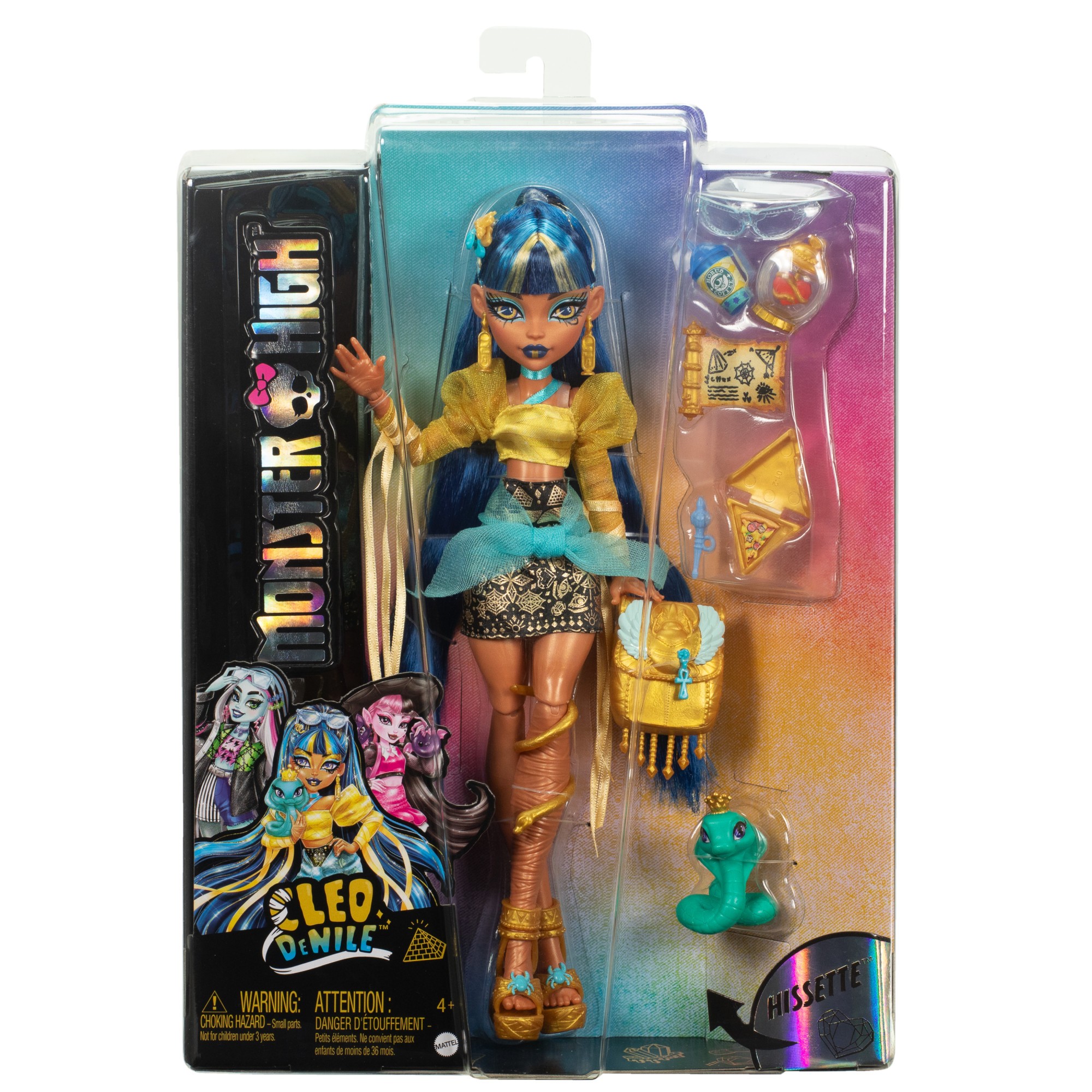 Mattel Monster High Bábika Cleo de Nile 29 cm